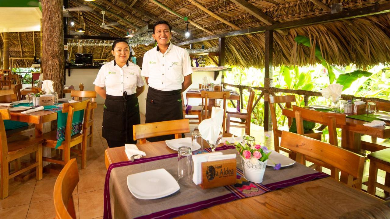 Hotel La Aldea Del Halach Huinic Palenque Bagian luar foto