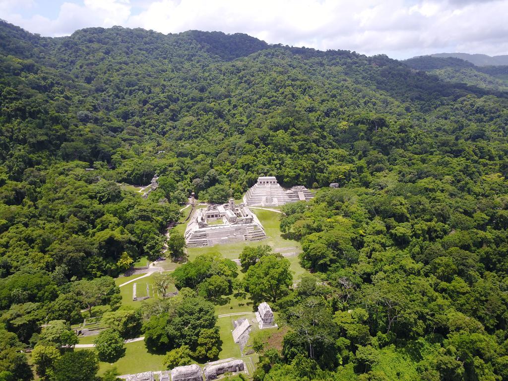 Hotel La Aldea Del Halach Huinic Palenque Bagian luar foto